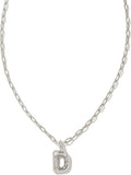 Stylish Kendra Scott Crystal Letter Necklace for Daily Fashion