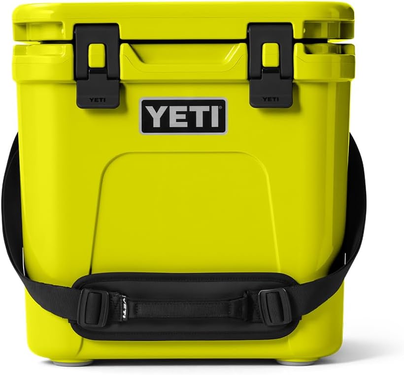 YETI Roadie 24 Hard Cooler with DoubleDuty Strap for Easy Hauling