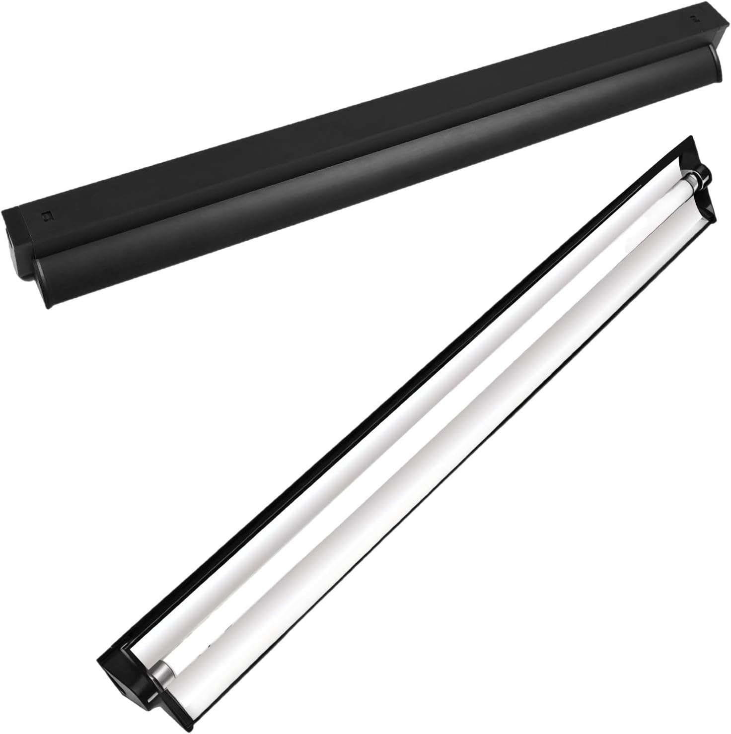 MRREPTILE T5 UVB Reptile Light Fixture Kit for Bearded Dragons