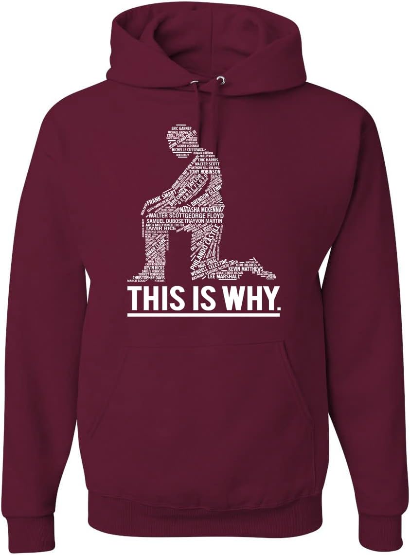 Black Lives Matter Graphic Hoodie for Justice and Pride