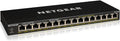NETGEAR 16-Port PoE+ Gigabit Unmanaged Switch - Reliable Power