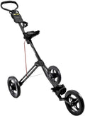 Bag Boy Express 500 Push Cart: Easy Fold, Stylish Matte Black/Red!