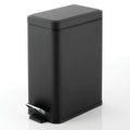 Pedal Bin Waste Bin with Lid and Plastic Insert - Compact 10L