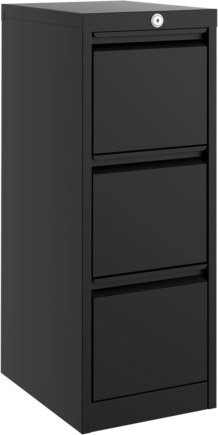 GarveeHome 3-Drawer Metal File Cabinet with Lock Review