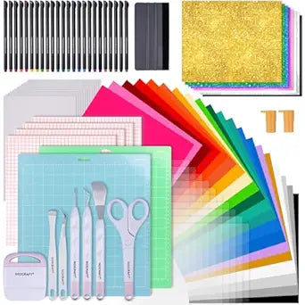 GO2CRAFT Accessories Bundle for Cricut Makers - 90Pcs Kit