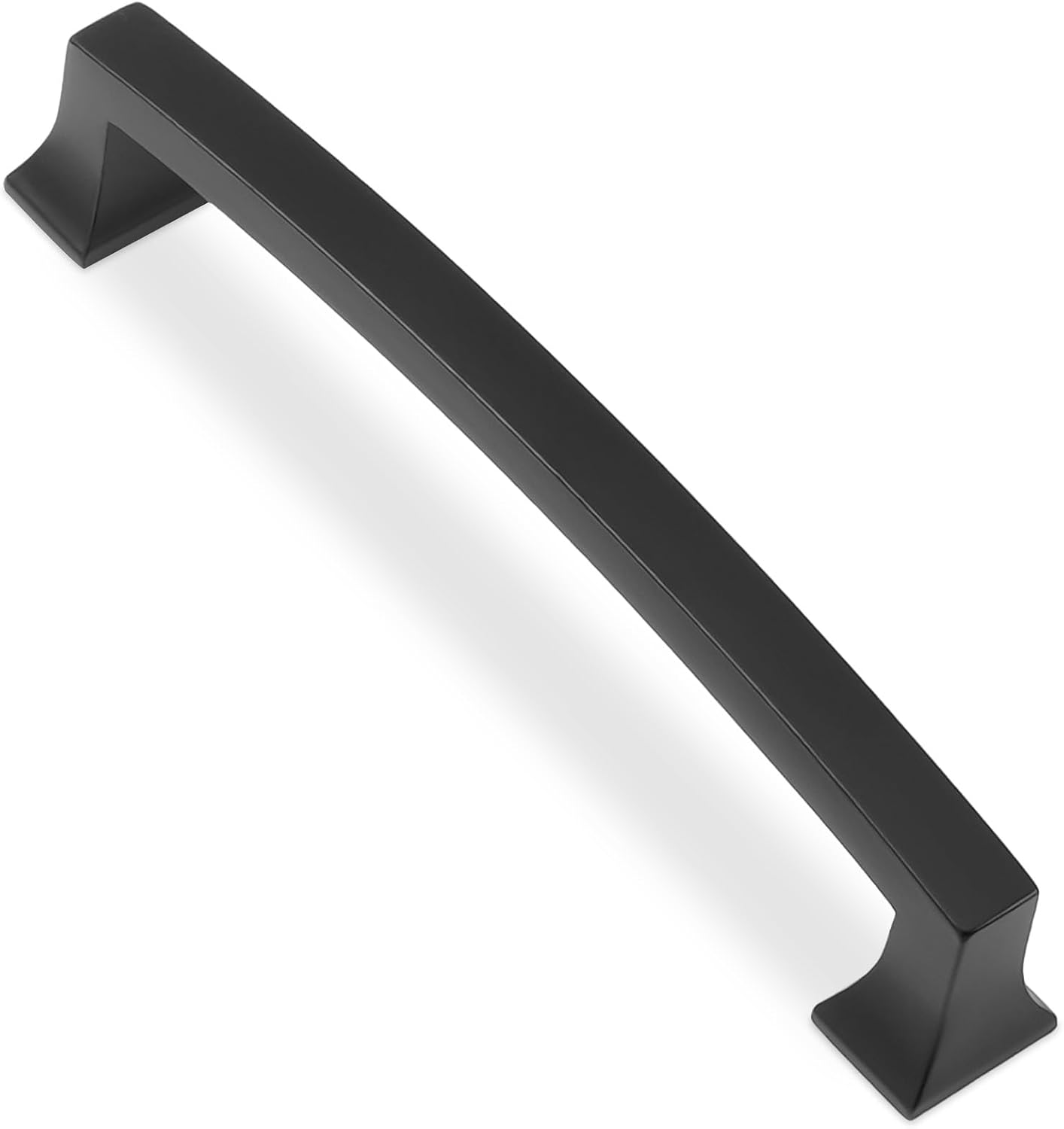 10 Pack 5 Inch Matte Black Cabinet Pulls for Modern Kitchens