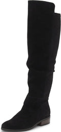 Over-the-Knee Calypso Boot - Versatile Suede Over-the-Knee Style