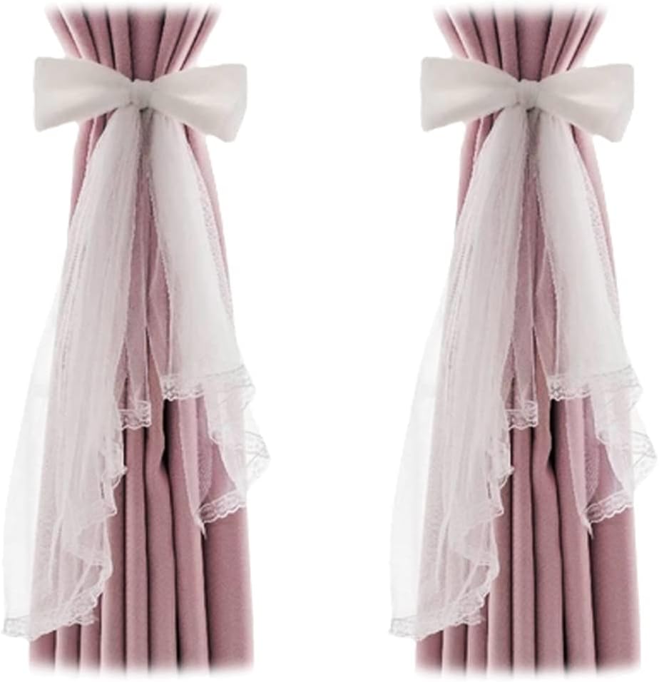 Elegant Lace Curtain Tiebacks - Set of 2 | luchike