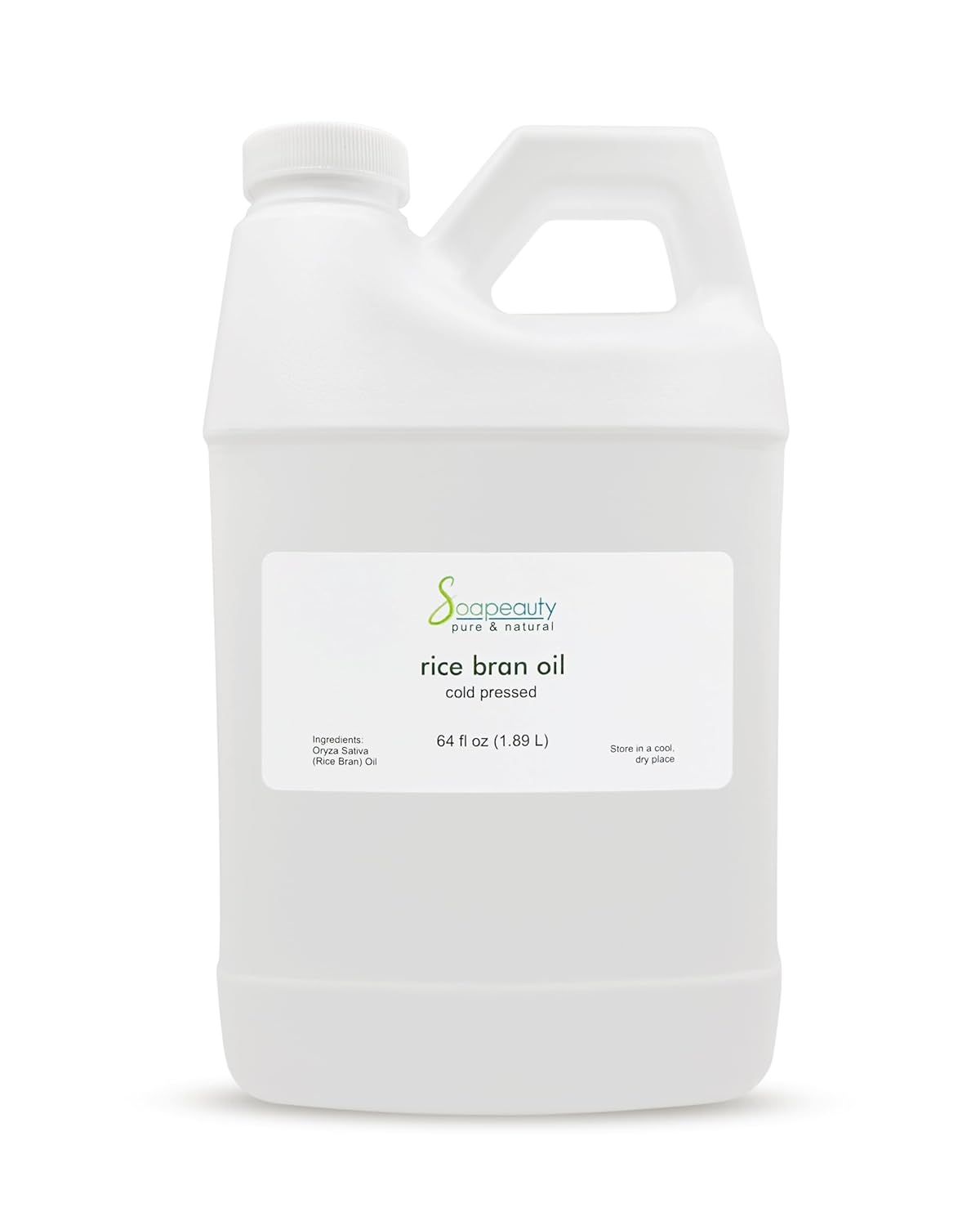 Premium Cold Pressed Rice Bran Oil for Skin and Hair Care