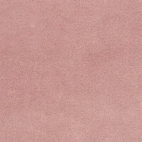 Luxury Pink Velvet Upholstery Fabric with Aquaclean Technology