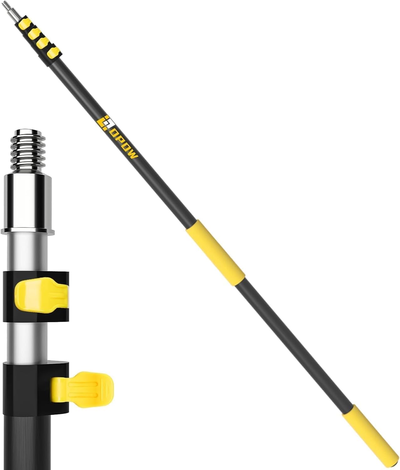 5.6-24 FT Reach Telescopic Extension Pole for Multi-Purpose Use