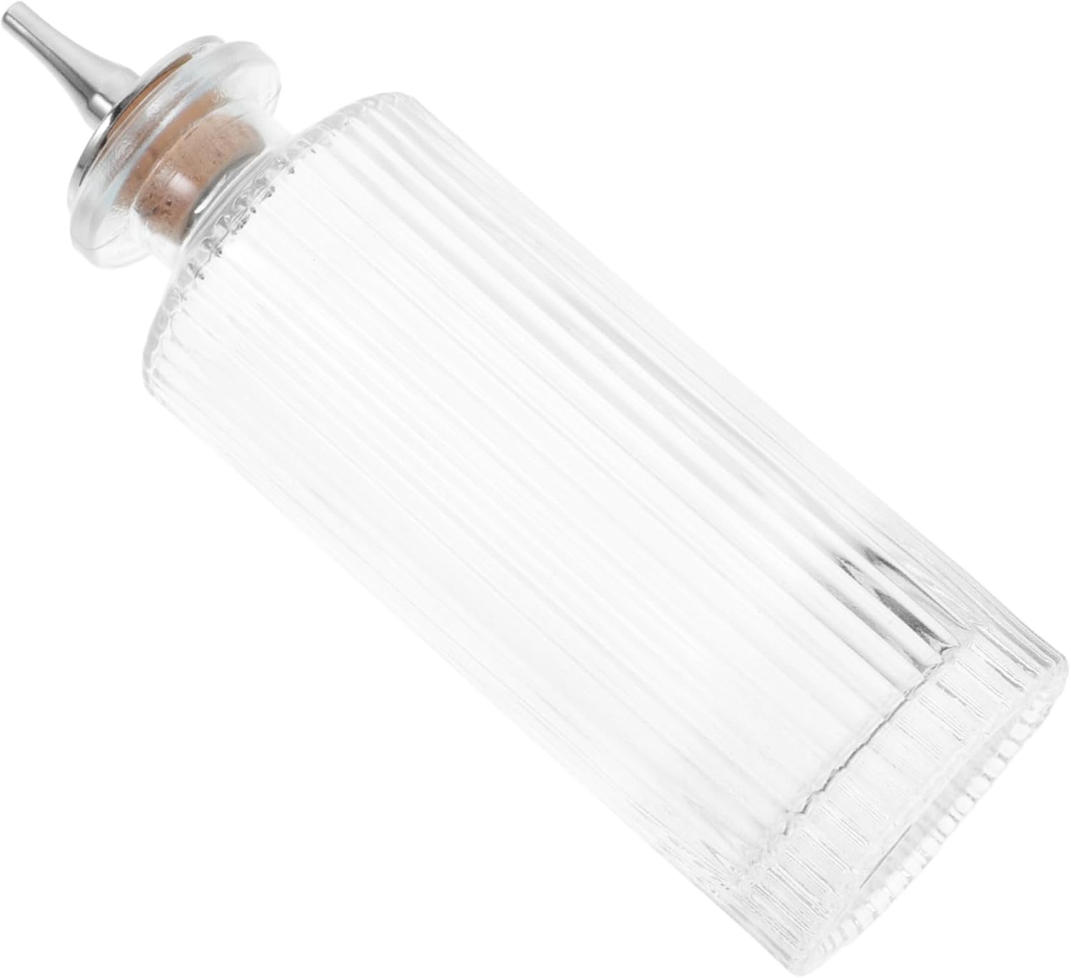 BRIGHTFUFU Vertical Glass Bitters Bottle - Elegance Redefined