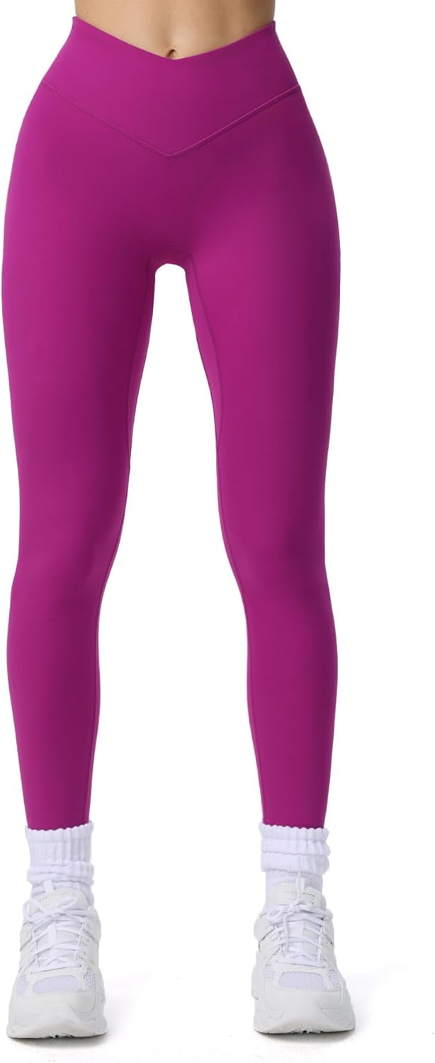 Aoxjox Tummy Control Yoga Pants - Hidden Scrunch