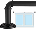 Industrial Heavy Duty Adjustable Curtain Rod - 66-120