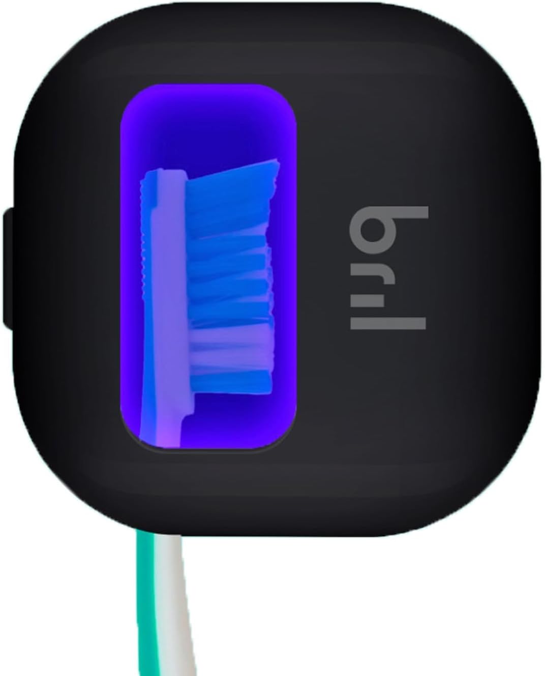 Bril UV-C Toothbrush Sanitizer and Holder for Travel and Home