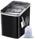 Ice Makers Countertop Portable Ice Cube Maker - Fast 6 Min Ice