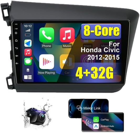 Enhance Your Civic Drive with Wireless CarPlay/Android Auto!