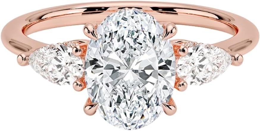Stunning Moissanite Engagement Ring for Timeless Love