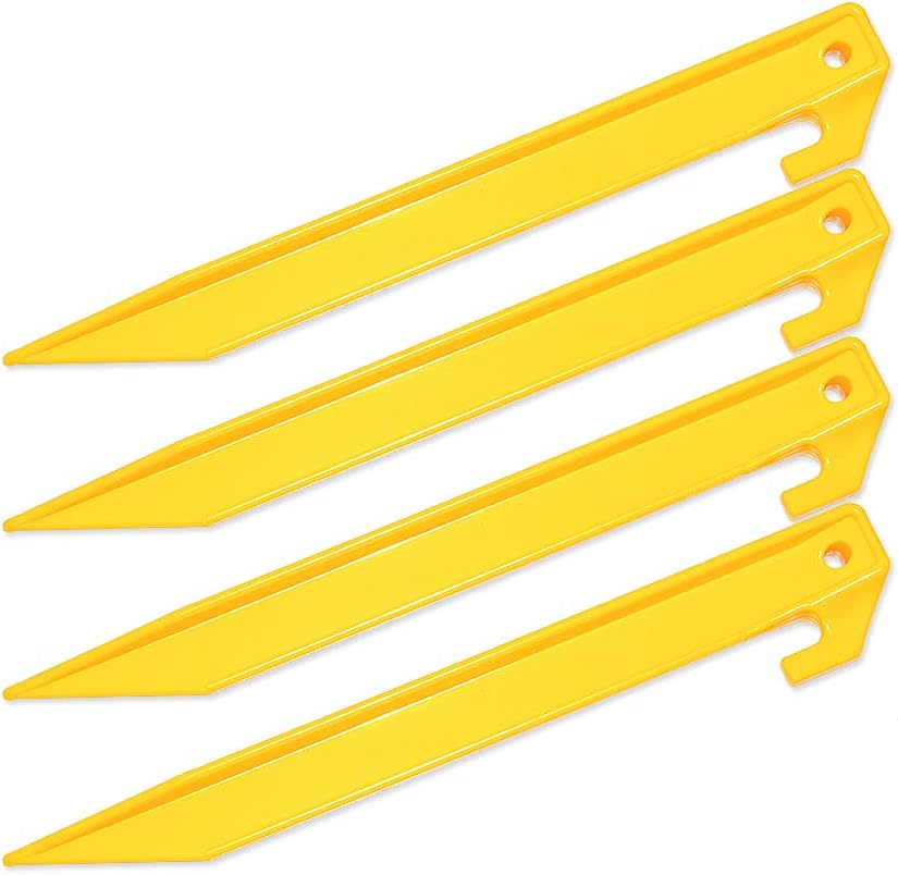 Hikemax 30 Pack Heavy Duty Tent Stakes - Essential Gear for All Adventures!