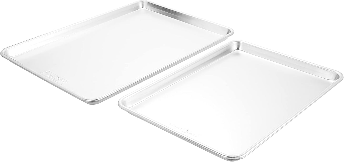 Nordic Ware Naturals Extra Large and Half Sheet Set for Baking