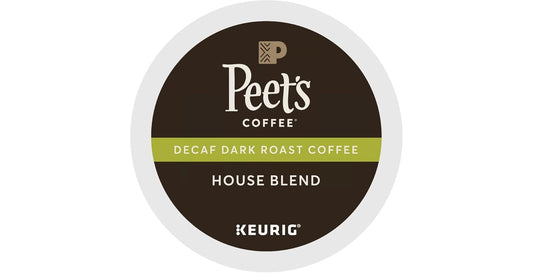 Peet's Decaf House Blend K-Cups 88 ct