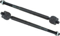 TRQ Front Inner Tie Rod Set Compatible with 2008-2009 Ford Escape