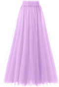 A Line Tulle Tea Length Skirt - Flattering Party Tutu