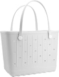 Rubber Large Beach Tote Bag - Waterproof Extra Large Travel Tote