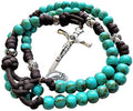 Rugged Rosaries Saint Kateri Turquoise Paracord Rosary - Durable