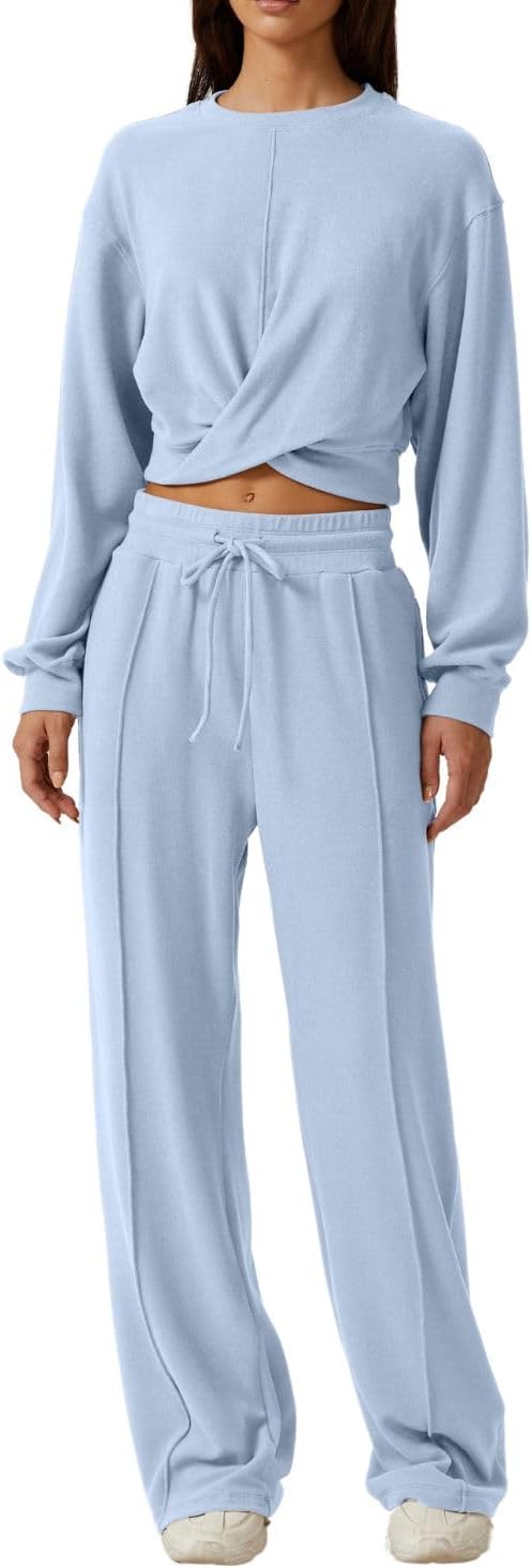 QINSEN Women 2 Piece Outfits Sweatsuit Set for Ultimate Comfort