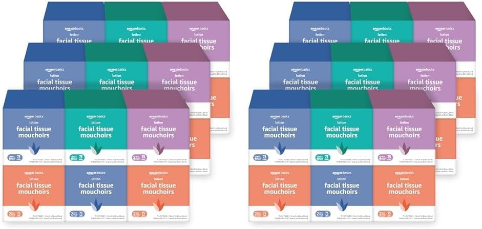 Soft and Gentle Facial Tissue with Lotion for Everyday Use