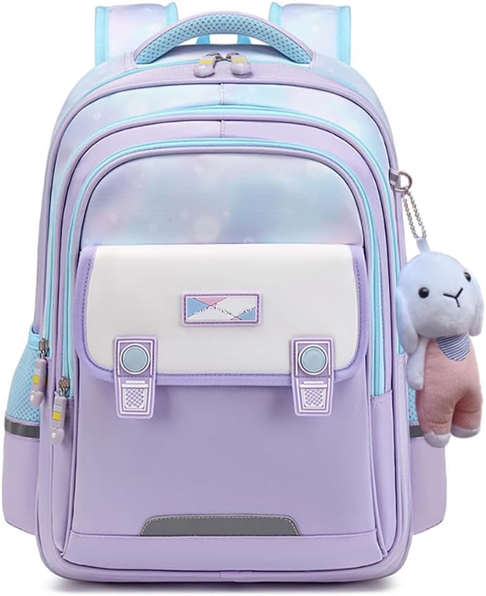 Kawaii Bunny Backpack for Kids - Large Capacity School Bag
