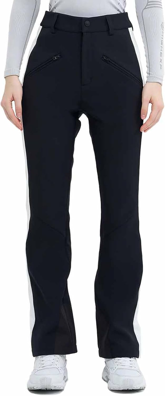 Women's Snow Fleece Ski Pants - Warm & Waterproof