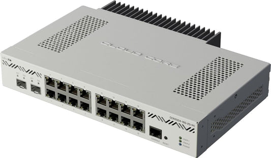 Mikrotik CCR2004-16G-2S+PC Ethernet Router with 16 Gigabit Ports