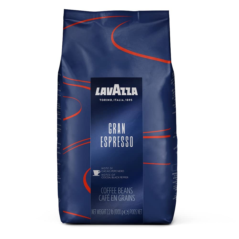 Lavazza Gran Espresso Whole Bean Coffee - Rich Cocoa Notes