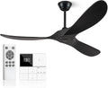 Eliora 52 in Ceiling Fan without Lights - Quiet DC Motor