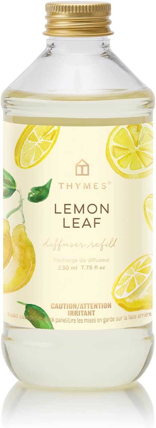 Thymes Lemon Leaf Reed Diffuser Oil - Refresh Your Home Fragrance