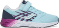 Saucony Wind Unisex-Child Leather Mesh Sneaker - Easy On/Off
