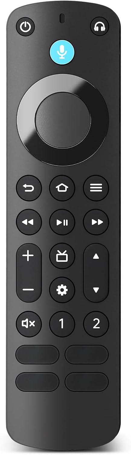 Enhanced Voice Remote for  Fire TV - Backlit & Finder