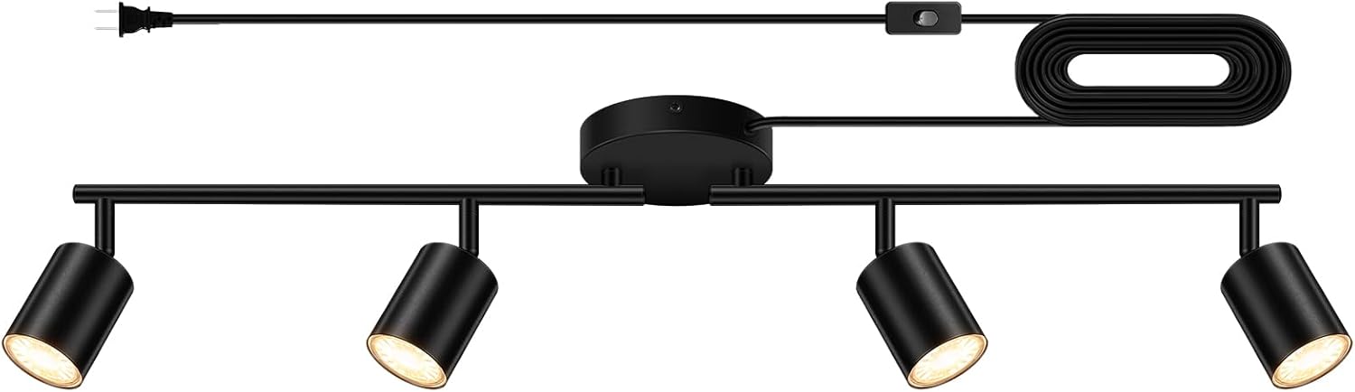 Plug in Track Lighting LED for Kitchen and Bedroom Spaces