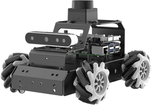 Autonomous Raspberry Pi 5 Robot with 3D Camera