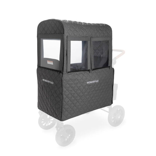WONDERFOLD Cold Weather Shield Stroller Cover for Winter