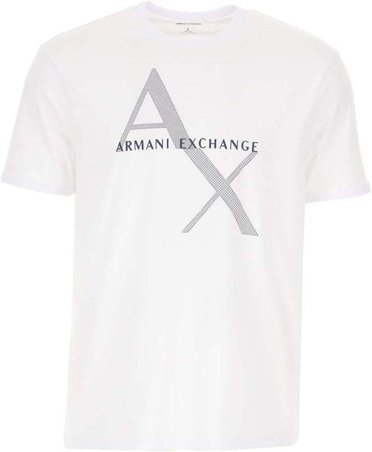 Armani Exchange Mens Crew Neck Logo Tee for Ultimate Comfort