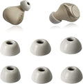 Foam Eartips for Jabra Elite 75t/65t/Elite 3 - Comfortable Memory Foam