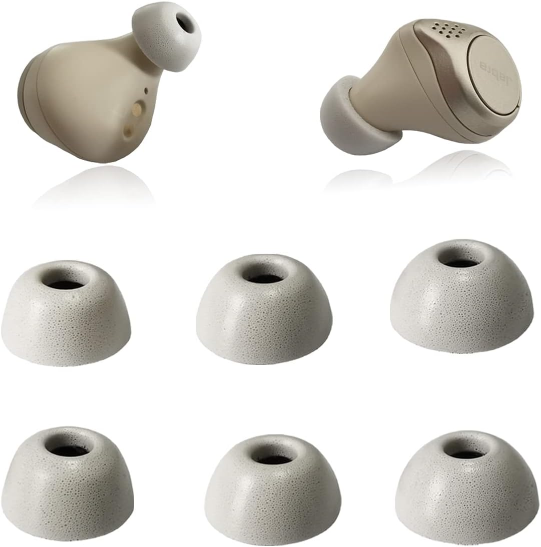 Comfort Fit Eartips for Jabra Elite - 3 Pairs White