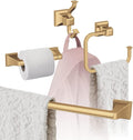 Amerock Mulholland Champagne Bronze Towel Bar Set - Classic Bath
