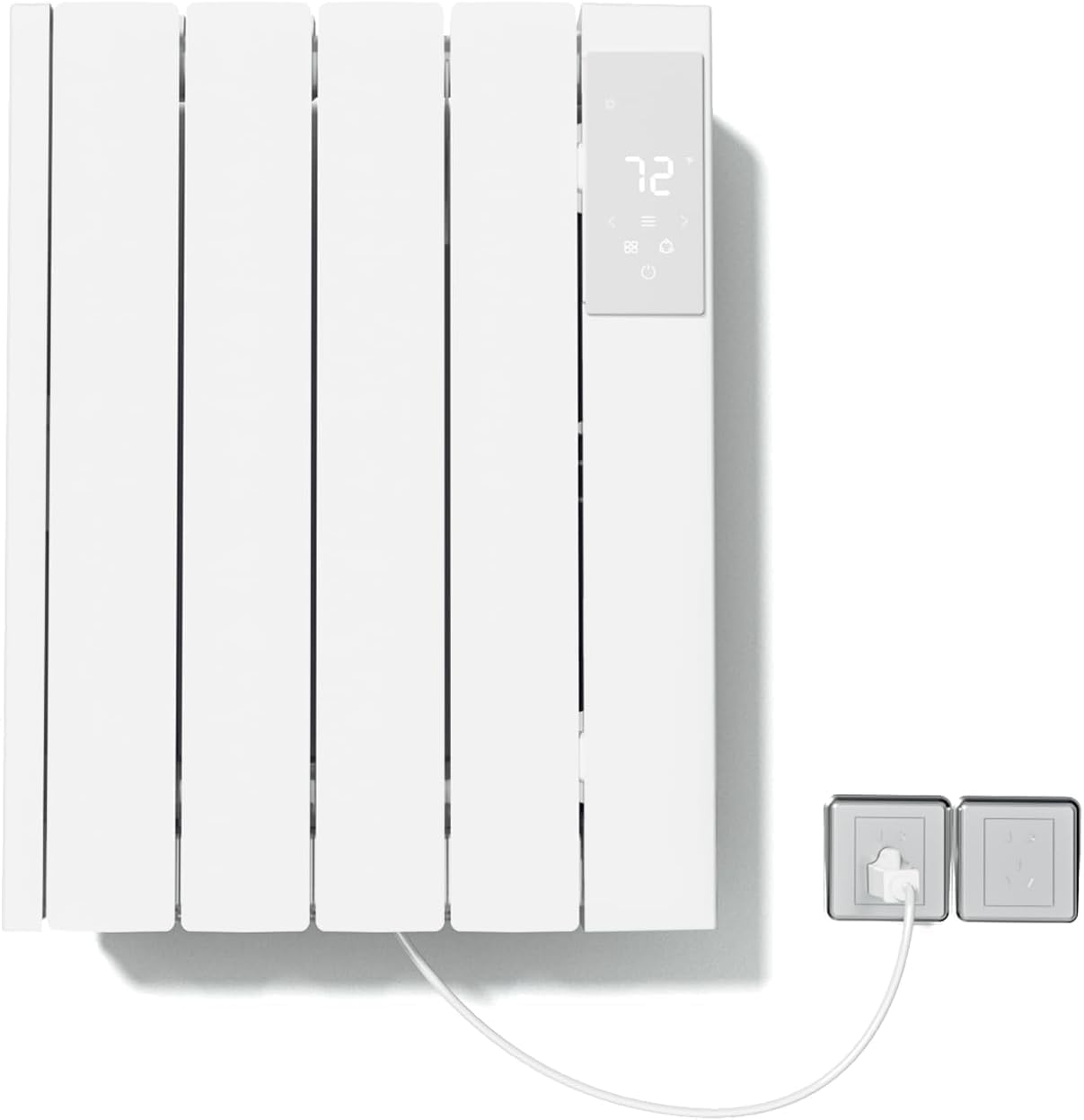 Ultra-Quiet 800w Electric Panel Heater by BREEZEHEAT