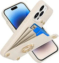 LAMEEKU Wallet Case Compatible with iPhone 14 Pro Max - RFID