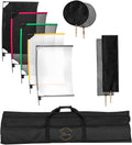 Portable Frame Scrim Kit 24 x 36 - Complete Studio Flag and Diffusion