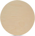 Wood Circle Disc 6 in Diameter 1/4 in Thick Birch Plywood - Craft Pack
